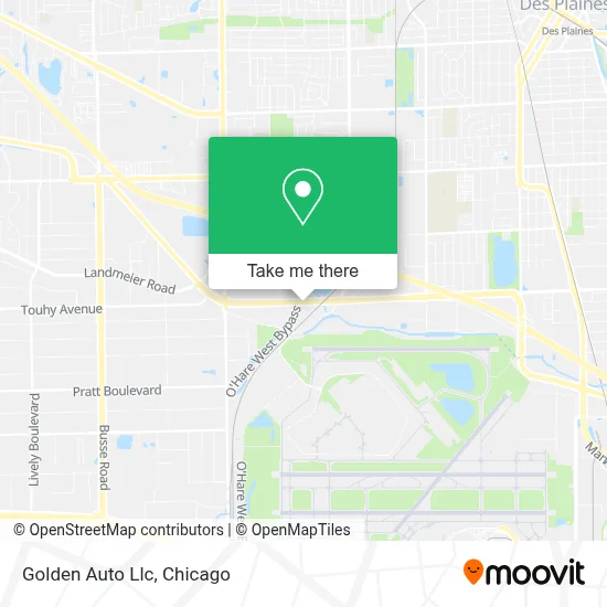 Golden Auto Llc map