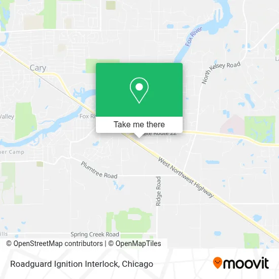 Roadguard Ignition Interlock map