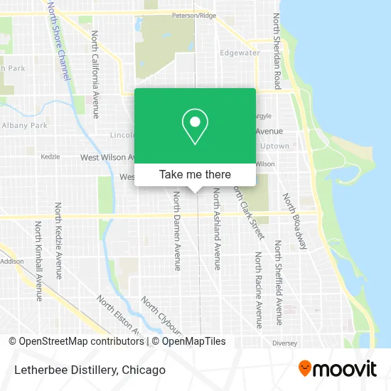 Letherbee Distillery map