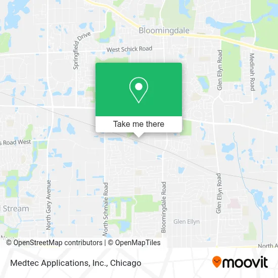 Medtec Applications, Inc. map