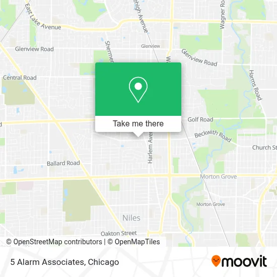 5 Alarm Associates map