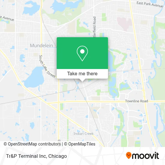 Tr&P Terminal Inc map