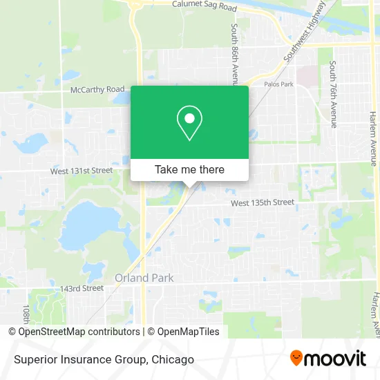 Superior Insurance Group map