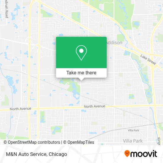M&N Auto Service map