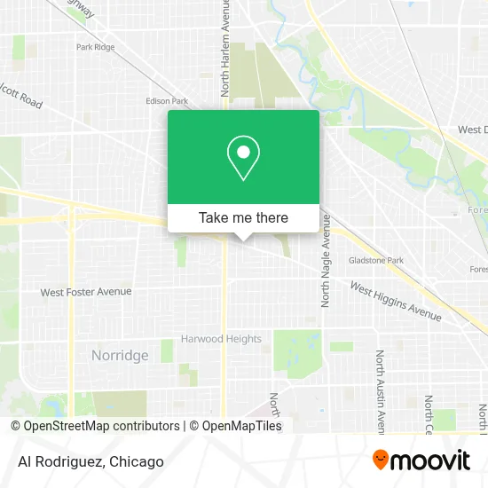 Al Rodriguez map