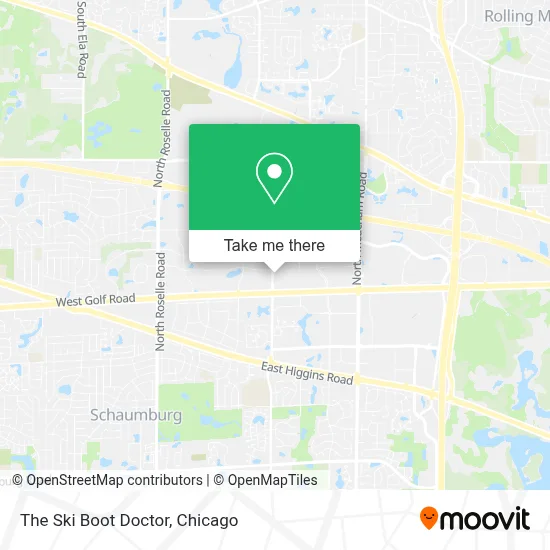 The Ski Boot Doctor map