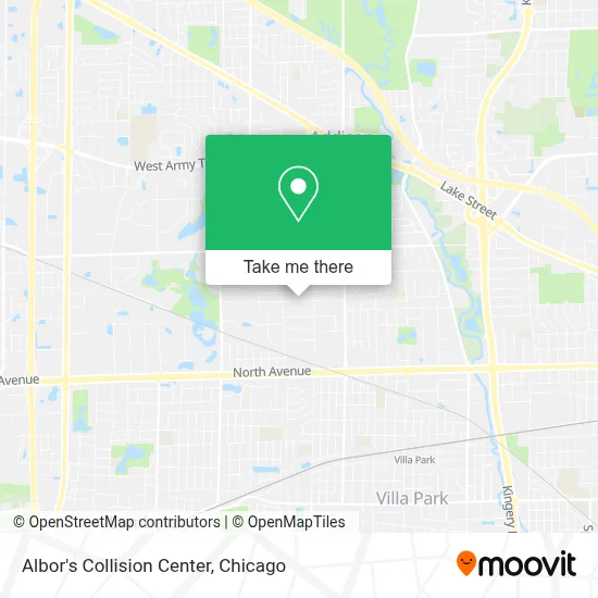 Albor's Collision Center map