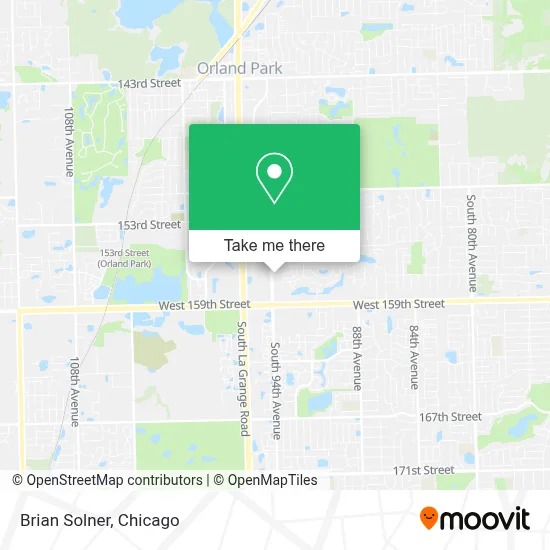 Brian Solner map