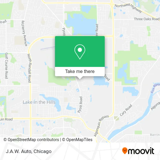 J.A.W. Auto map