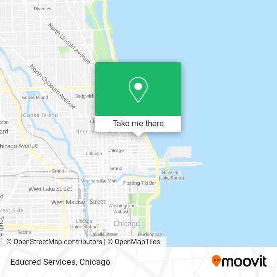 Educred Services map