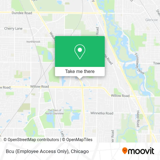 Bcu (Employee Access Only) map
