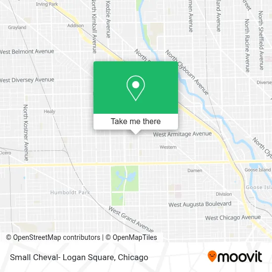 Small Cheval- Logan Square map