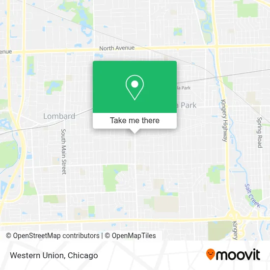 Western Union map