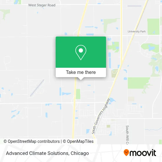 Advanced Climate Solutions map