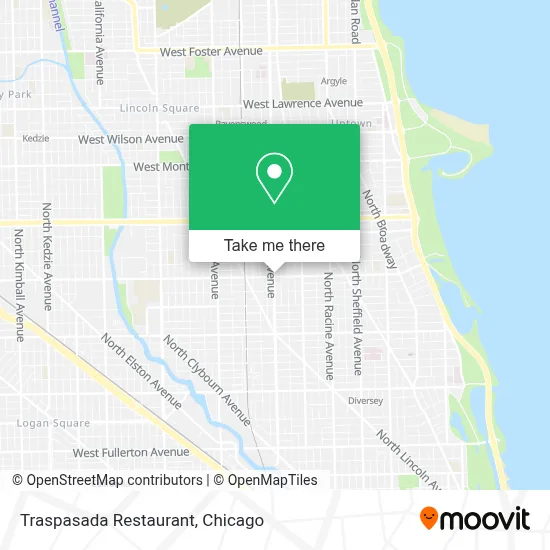 Traspasada Restaurant map