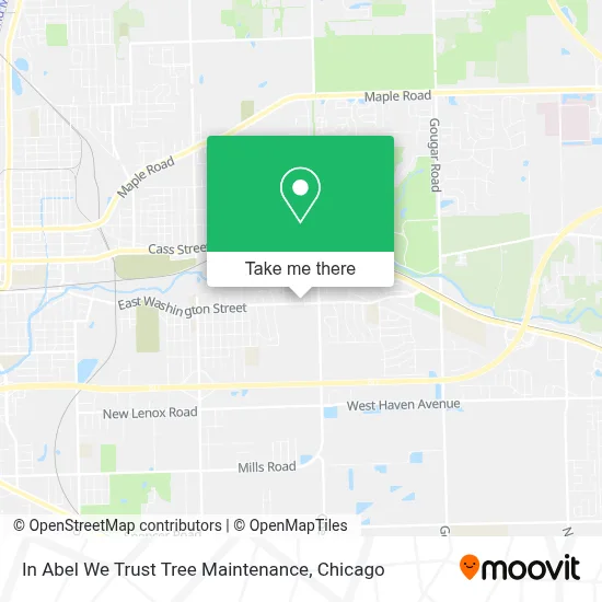 In Abel We Trust Tree Maintenance map