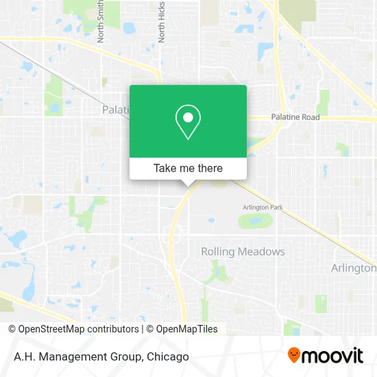 A.H. Management Group map