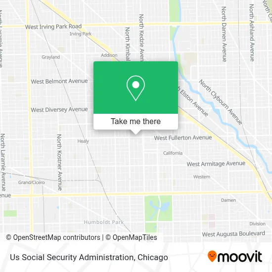 Us Social Security Administration map