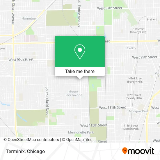 Terminix map