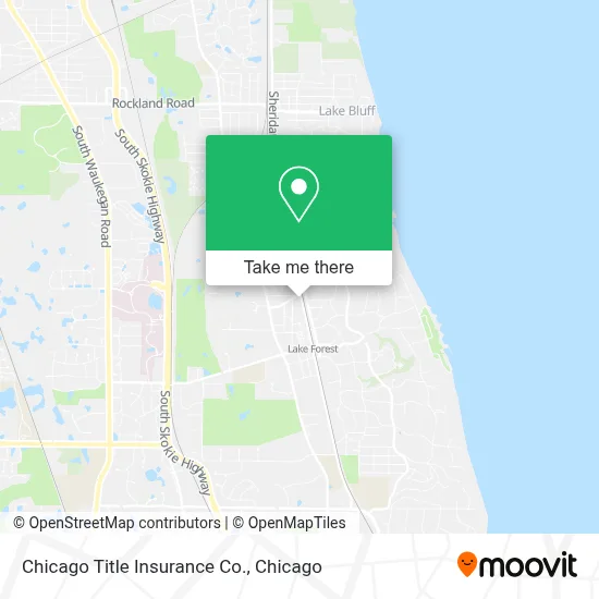 Chicago Title Insurance Co. map