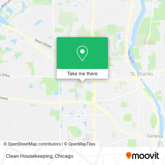 Clean Housekeeping map