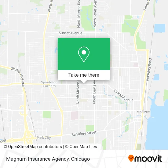 Magnum Insurance Agency map