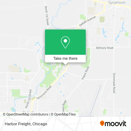 Harbor Freight map