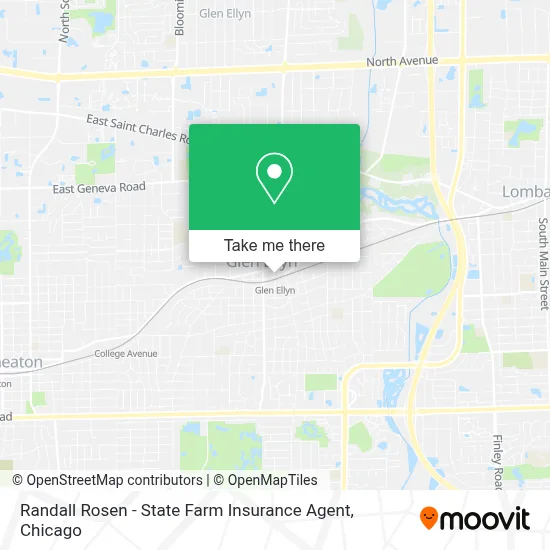 Randall Rosen - State Farm Insurance Agent map