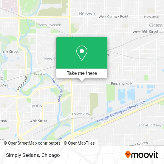 Simply Sedans map
