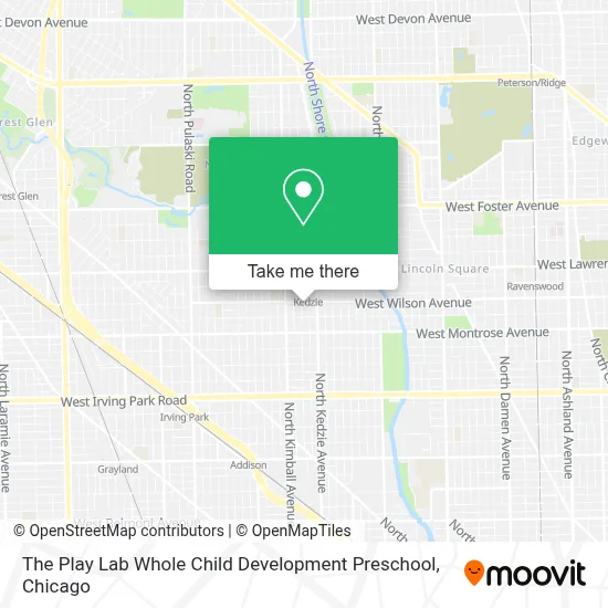 The Play Lab Whole Child Development Preschool map
