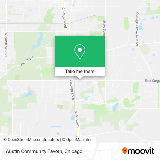 Austin Community Tavern map