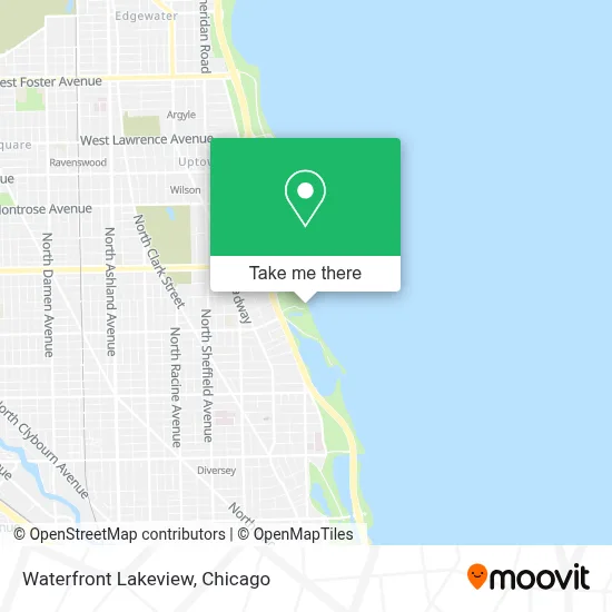 Waterfront Lakeview map