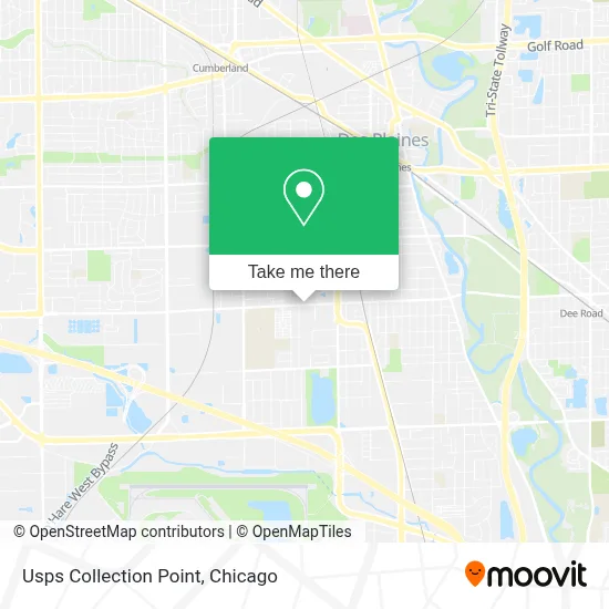 Usps Collection Point map