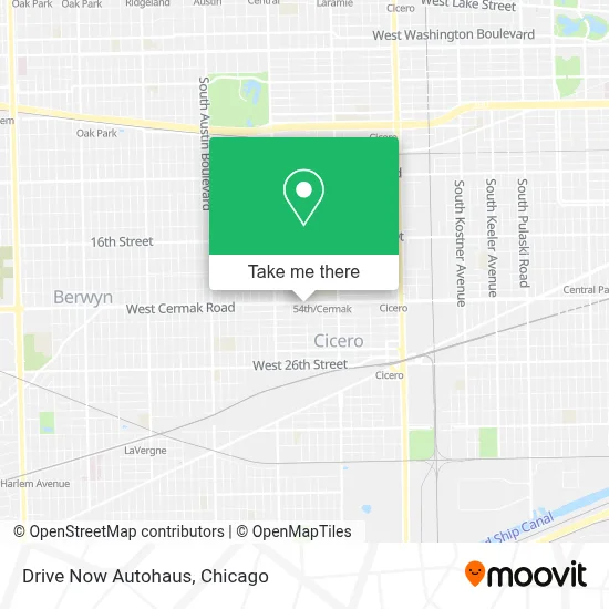 Drive Now Autohaus map