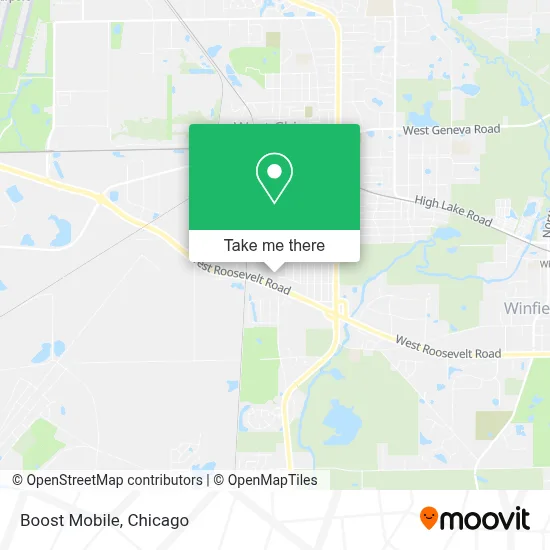 Boost Mobile map