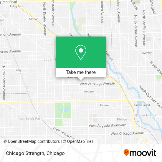 Chicago Strength map
