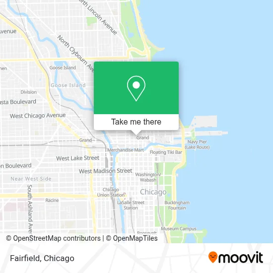 Fairfield map