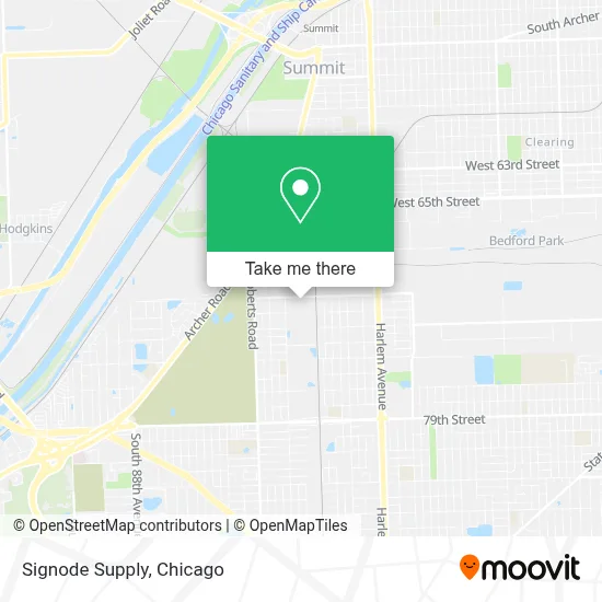 Signode Supply map