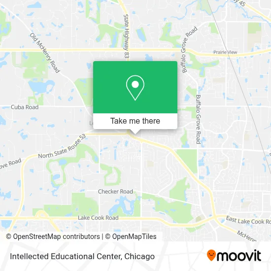 Intellected Educational Center map