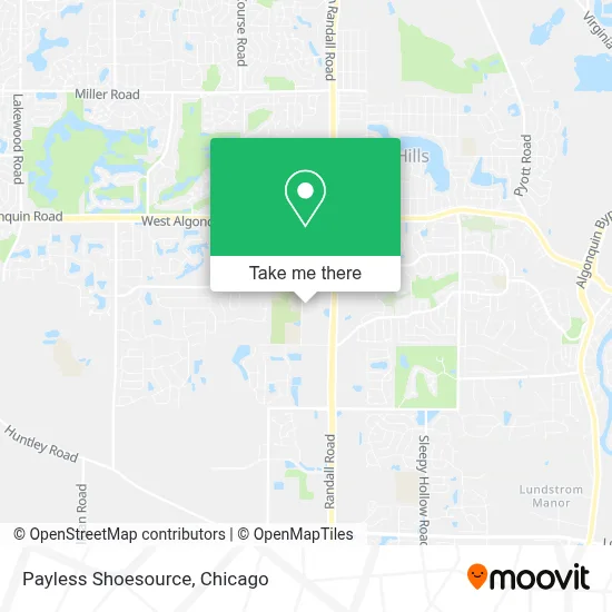 Payless Shoesource map