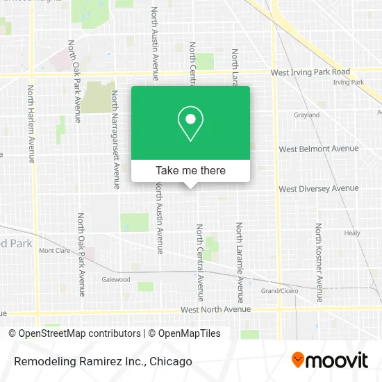 Remodeling Ramirez Inc. map