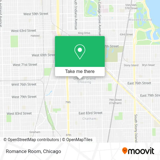 Romance Room map