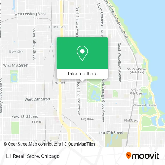 L1 Retail Store map