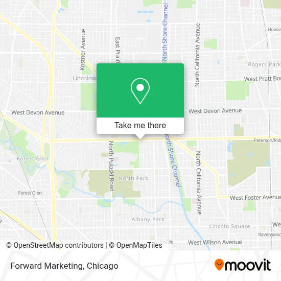 Forward Marketing map