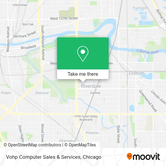 Vohp Computer Sales & Services map