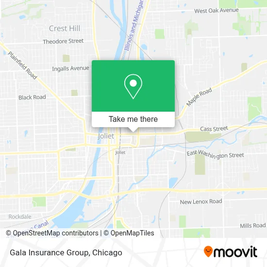 Gala Insurance Group map