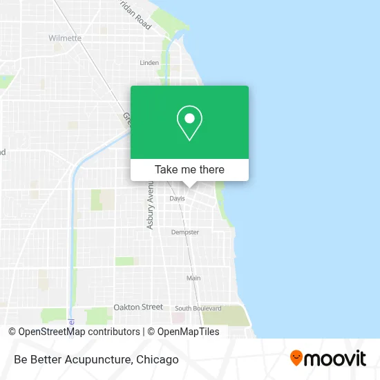 Be Better Acupuncture map