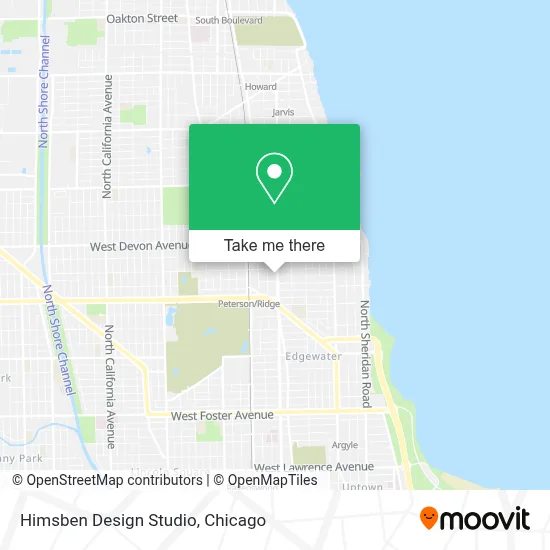 Himsben Design Studio map