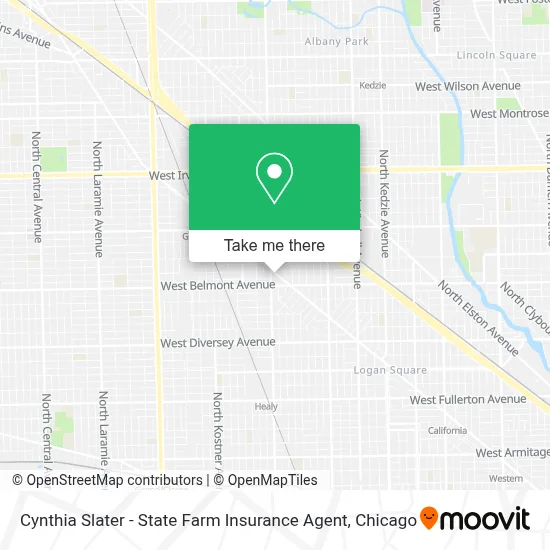 Cynthia Slater - State Farm Insurance Agent map