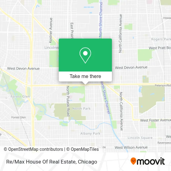 Re/Max House Of Real Estate map